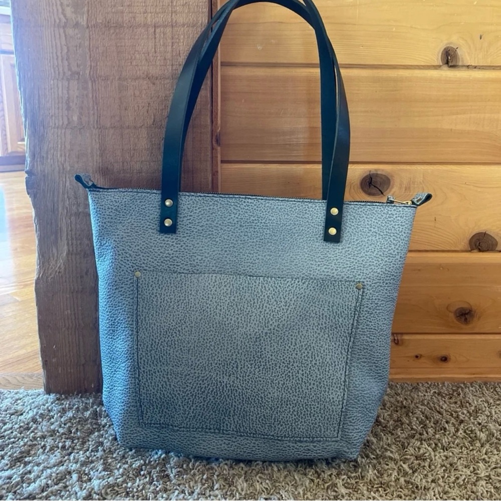 Portland Leather Goods FOG Medium Zip Tote